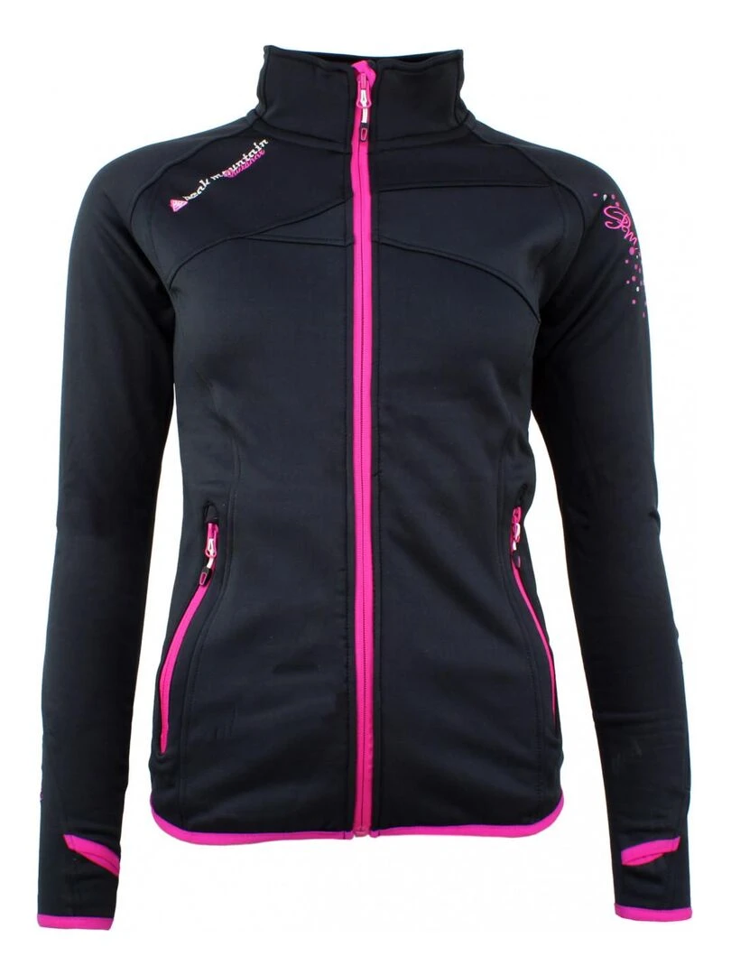 Blouson polarshell femme ACLIMATE Noir Noir