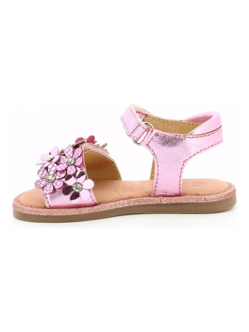 Sandales Cuir Parlotte   Rose