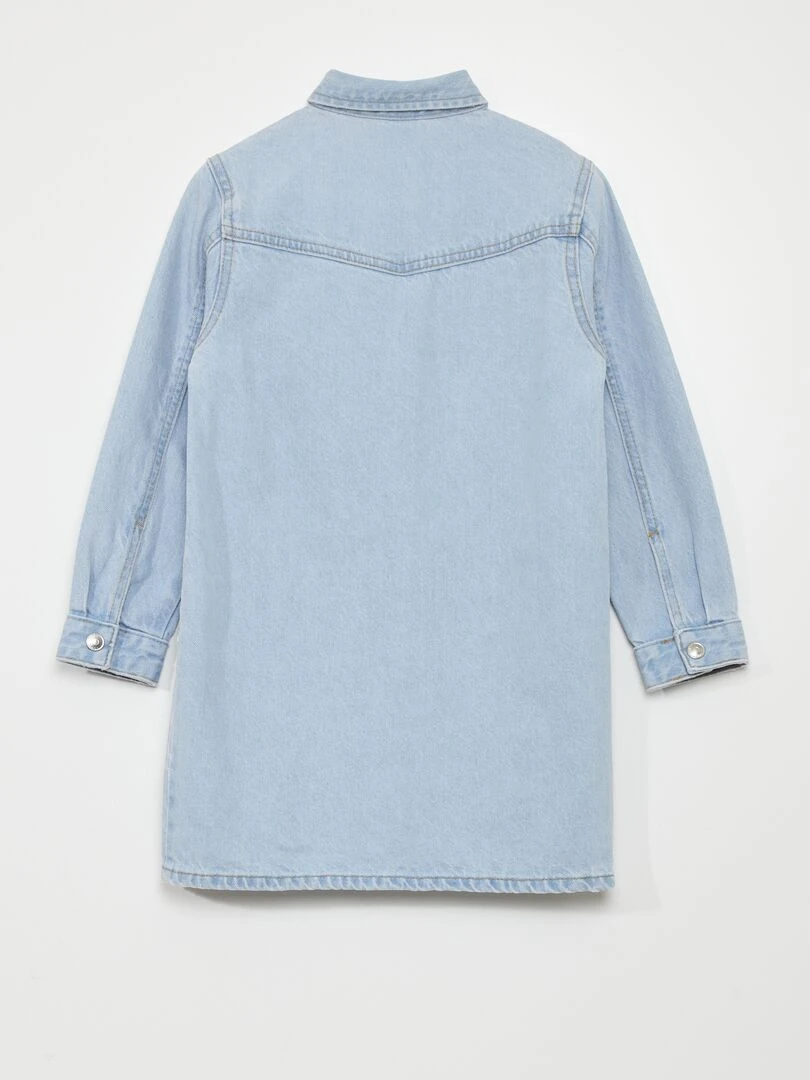 Robe en jean Bleu clair