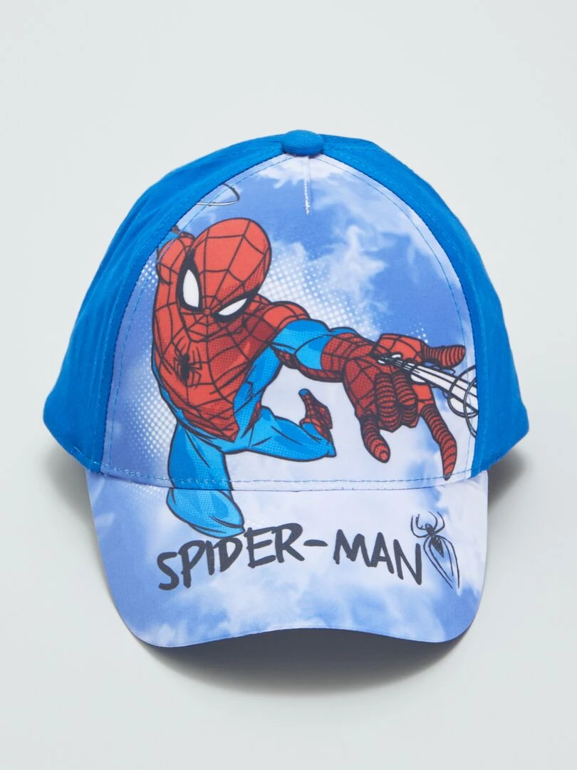 Casquette en toile 'Spider Man' bleu
