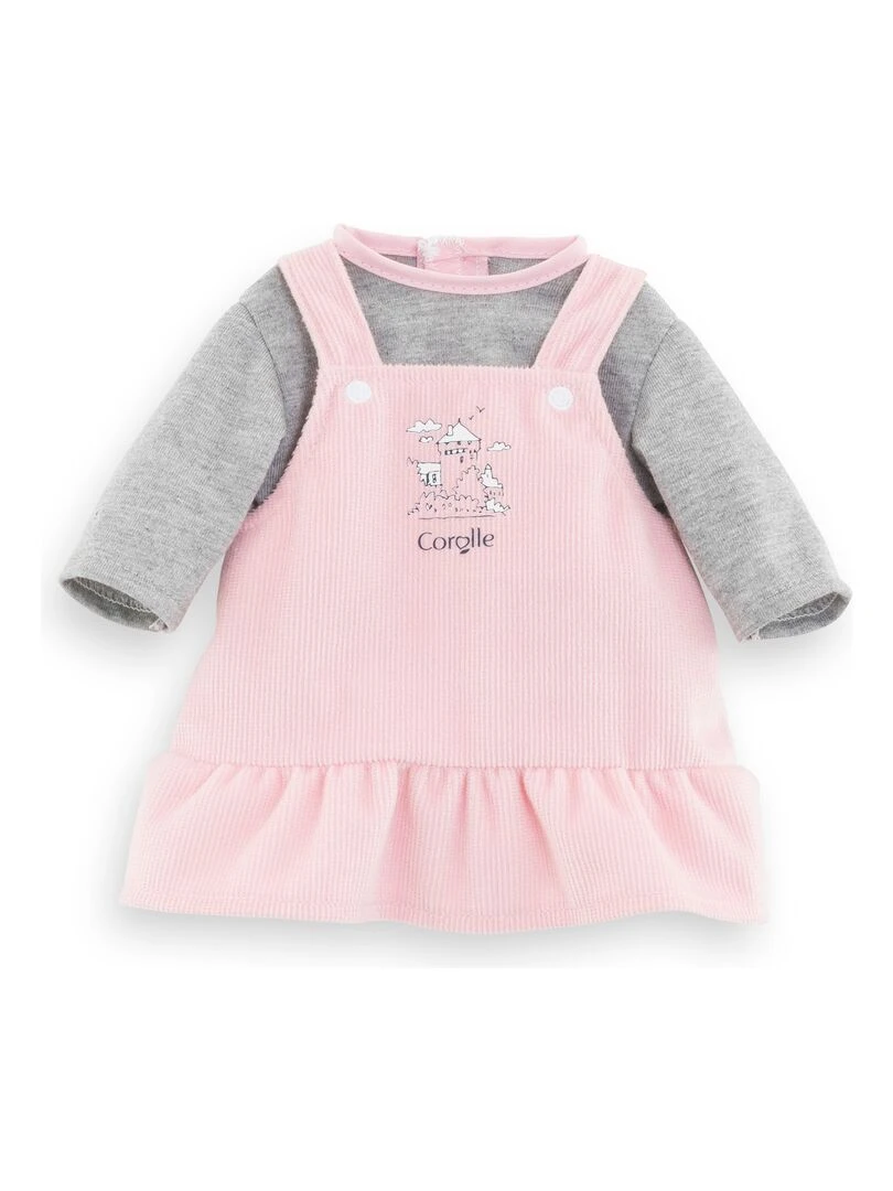 Robe et T shirt Bords de Loire pour poupon 36 cm   N/A