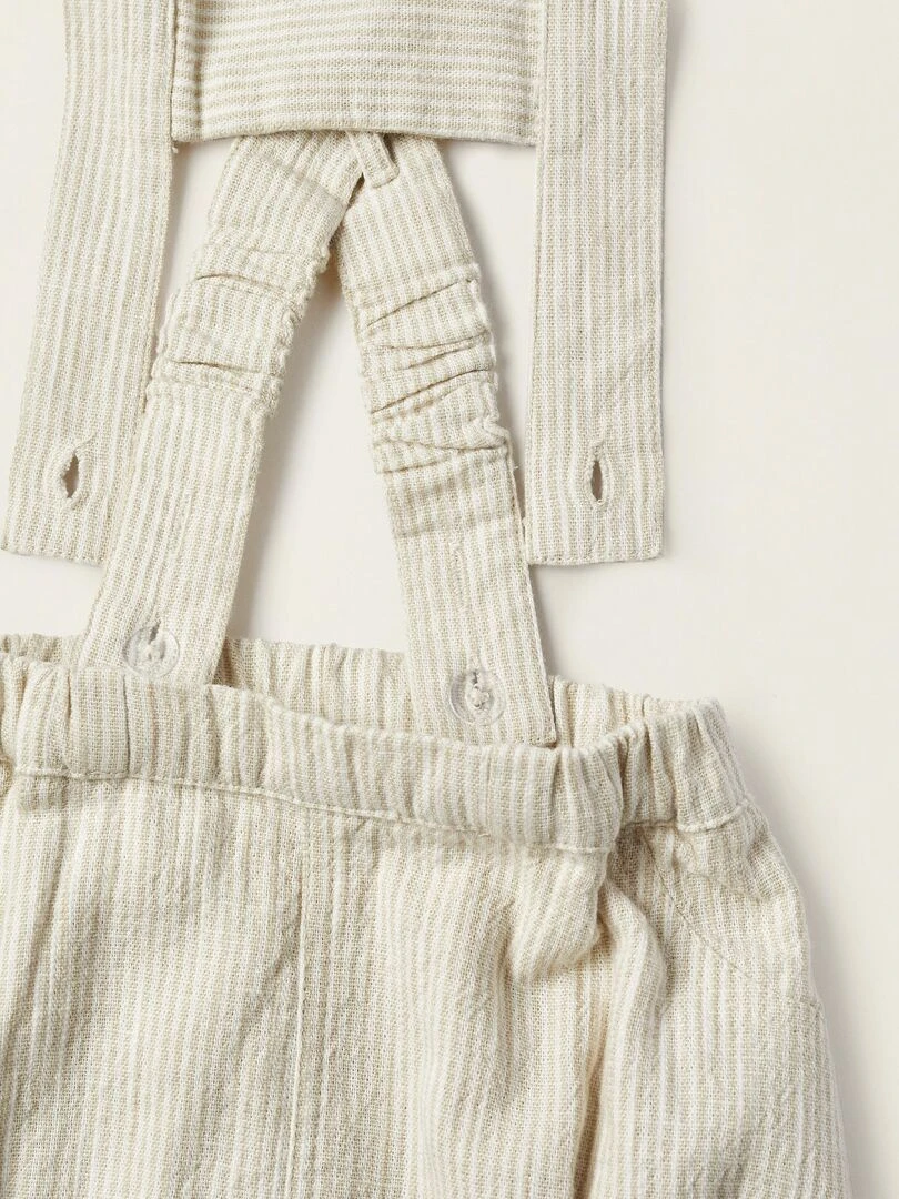 Body + Bloomer pour Nouveau Né   Blanc