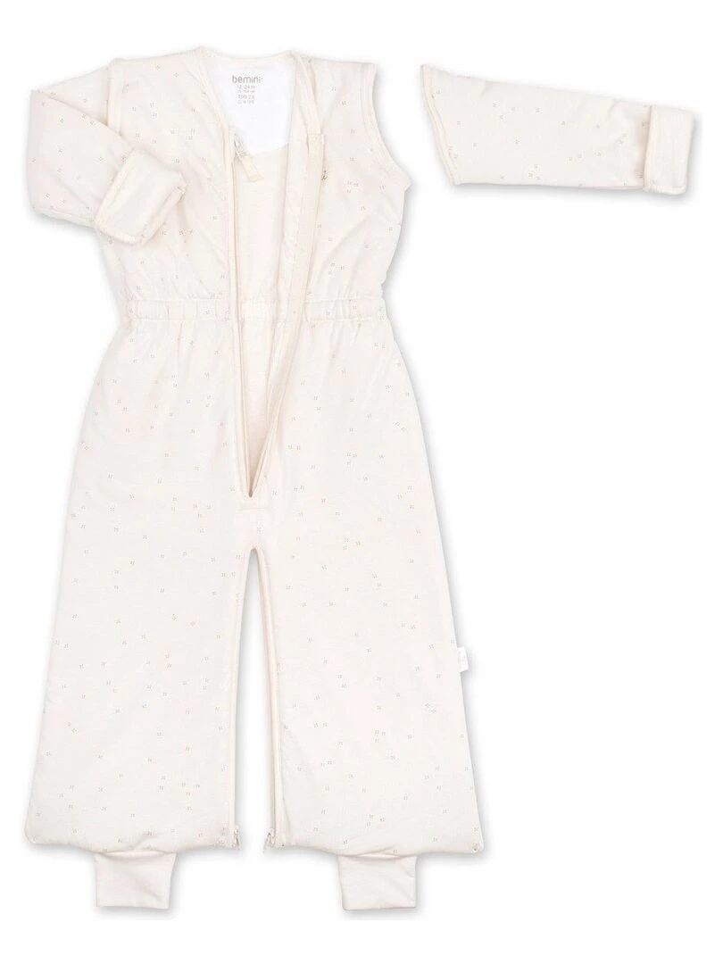 Bemini Gigoteuse 24 36 mois Pady jersey + jersey tog 3 Blanc cassé
