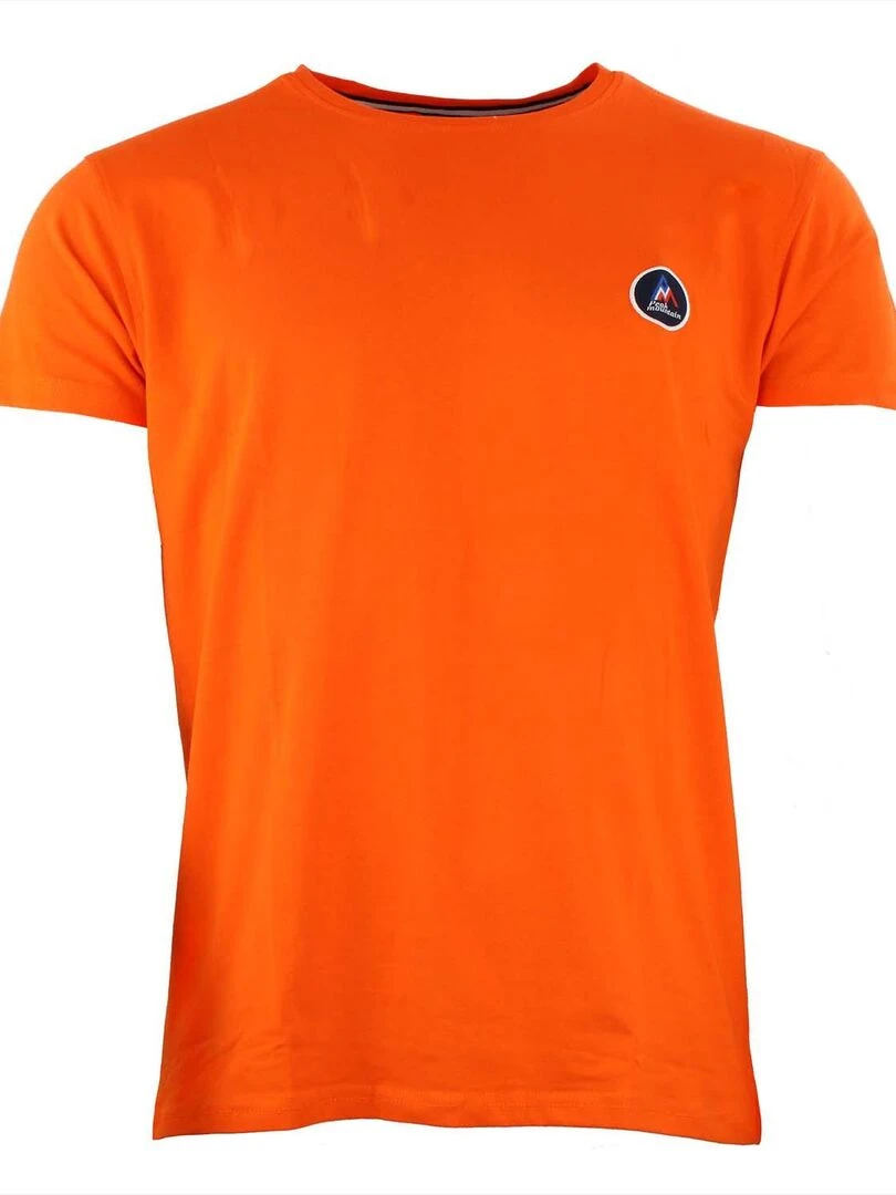 T shirt manches courtes homme CODA PEAK MOUNTAIN Orange