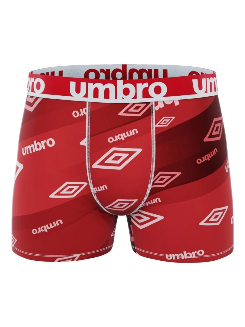 Lot 6 boxers homme Sublim logo Umbro   Noir