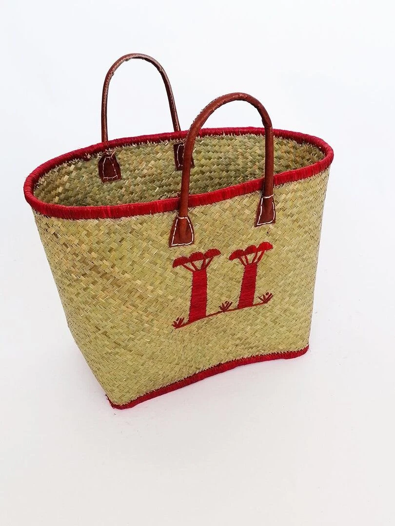 Panier Baobab MM Rouge Rouge
