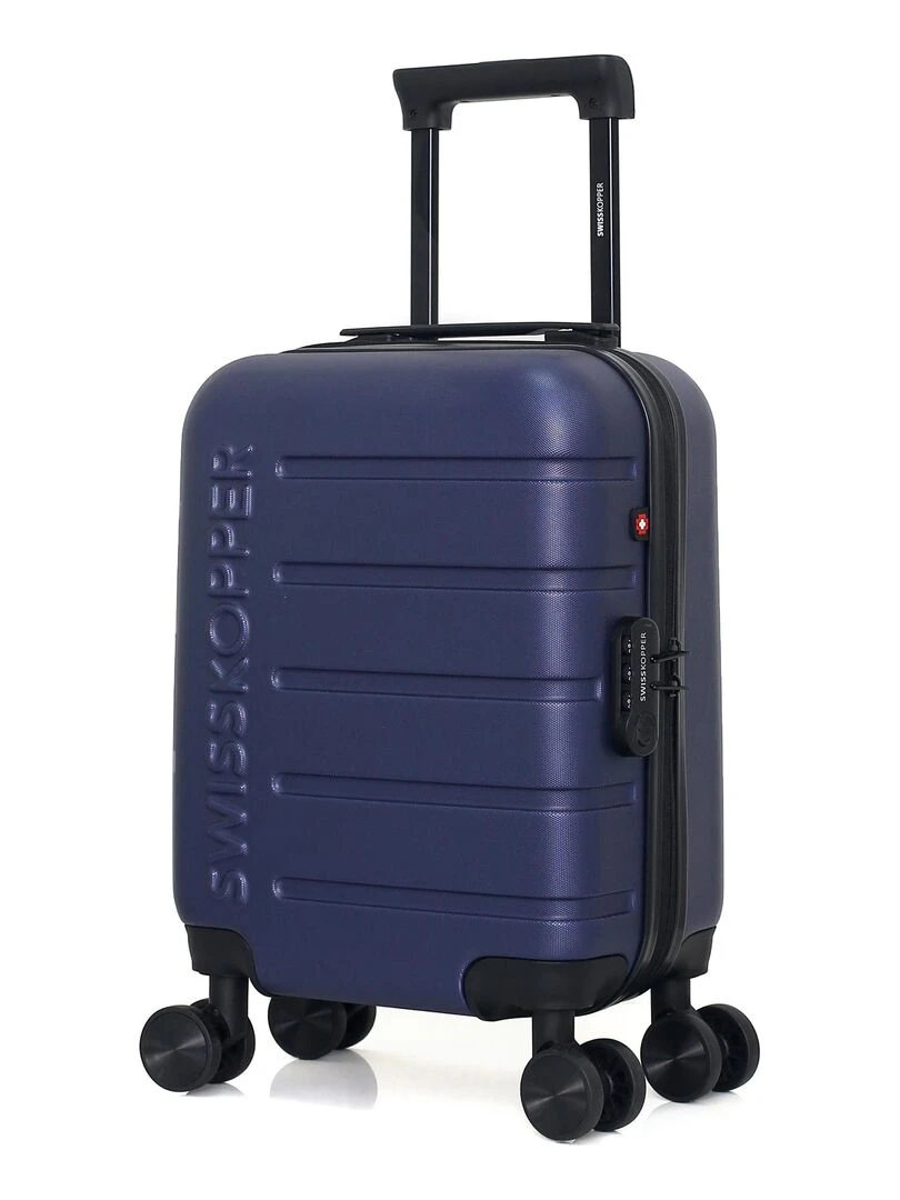 SWISS KOPPER VALISE CABINE XS AIGLE 4 ROUES 46 CM Bleu marine