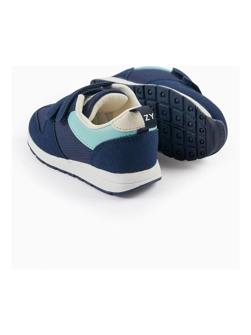 Baskets pour Bébé Garçon  ATLANTIC COMPANY   Bleu foncé