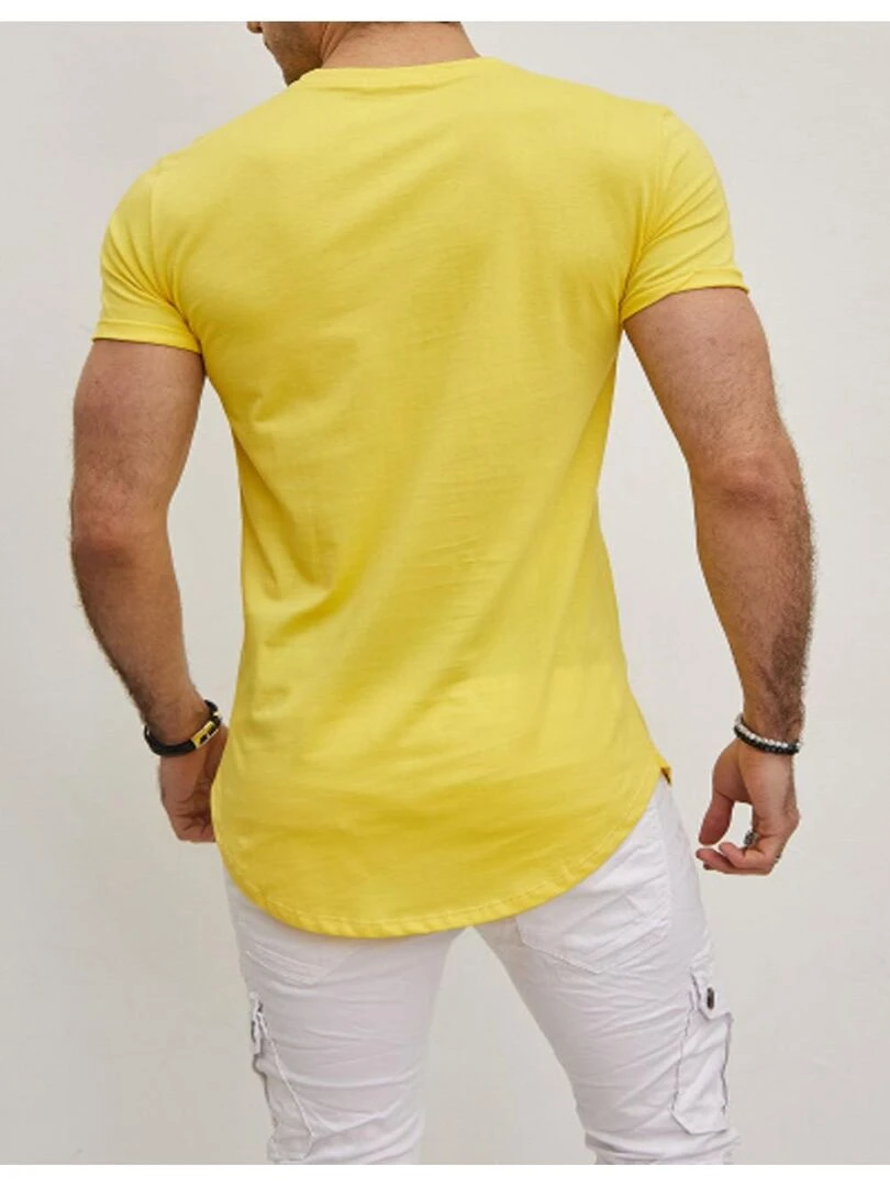 T Shirt Kebello   Jaune