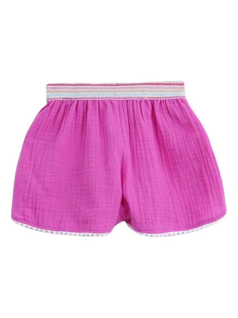 de plage   Tunique + short  Rose Fuchsia  LOVE   'LA FAUTE A VOLTAIRE'   Rose