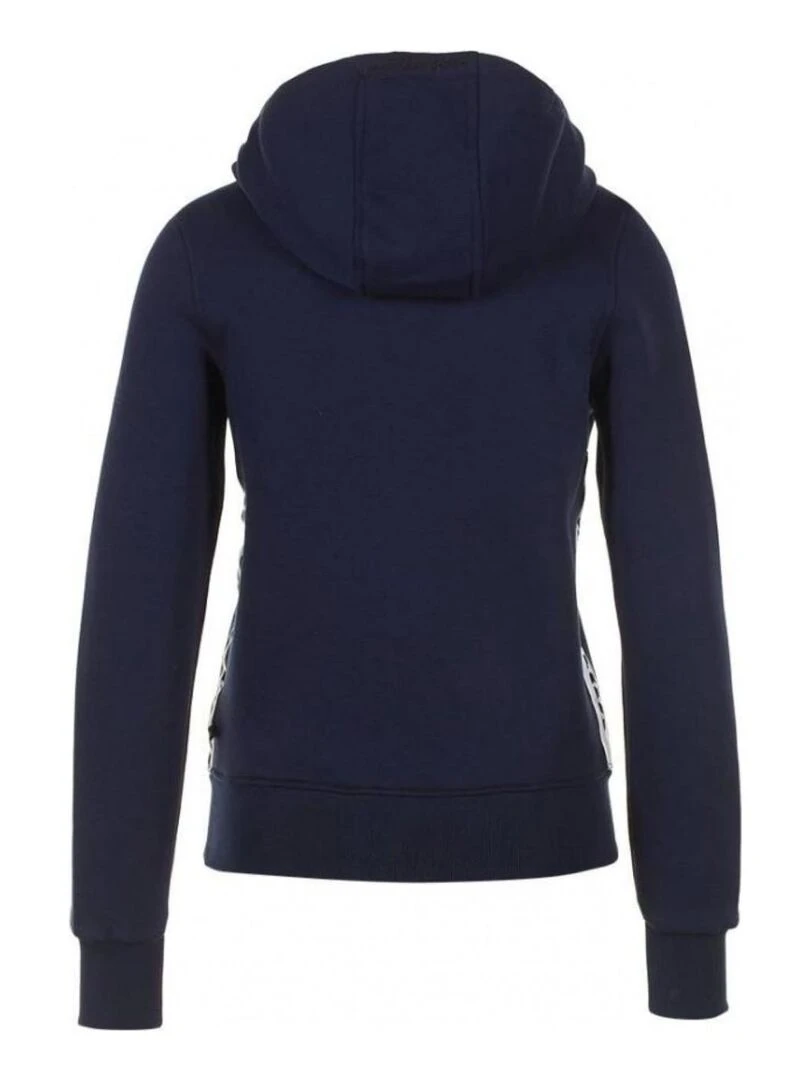 Sweat zippé à capuche femme ARGENTIERE Bleu marine