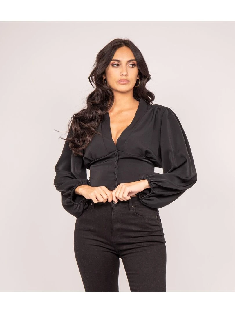 Blouse FOLIVIA Noir