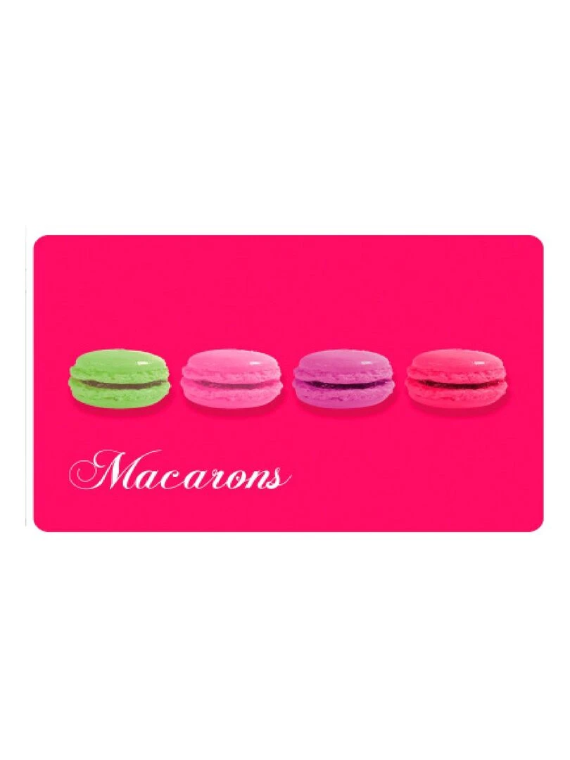Set de table opaque Delicieux macaron Rose