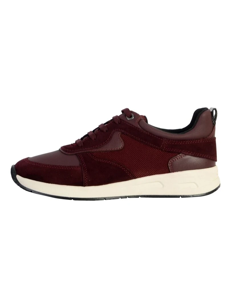 Basket Cuir Geox Bulmya* Rouge