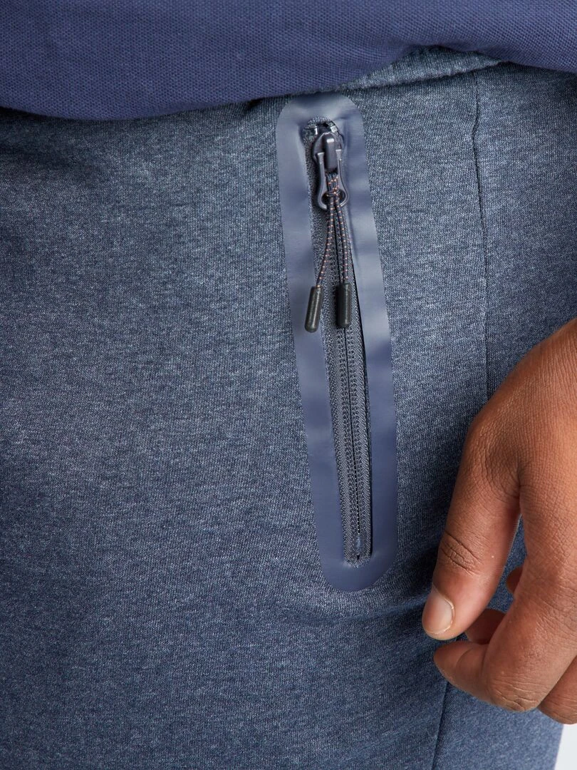 Pantalon de jogging à taille élastiquée   Bleu