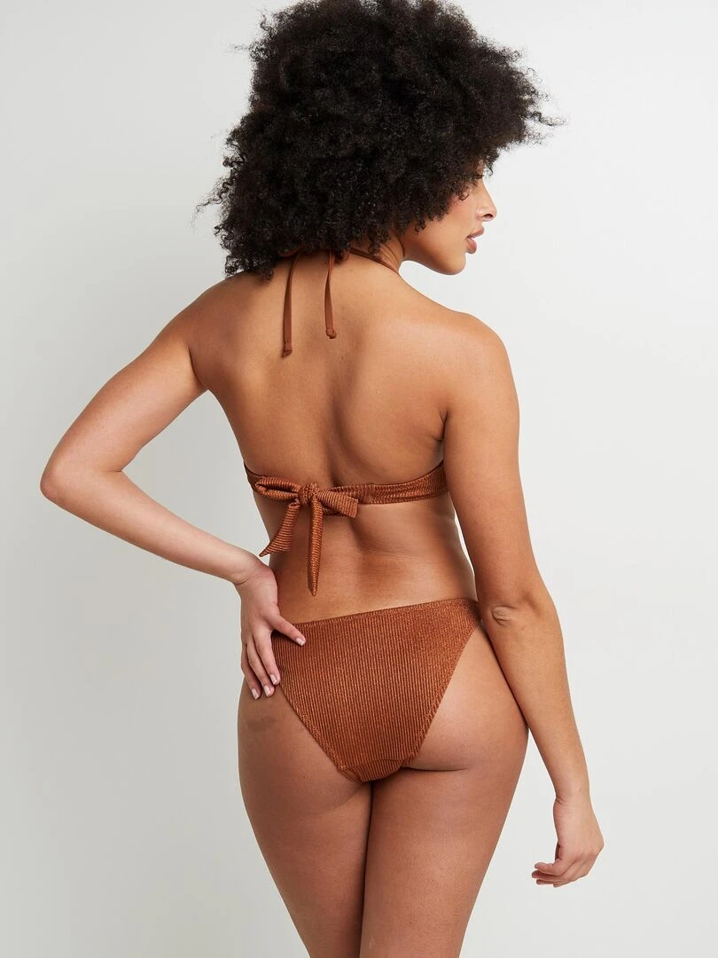 Maillot de bain slip mini Magma   RougeGorge Lingerie   Marron