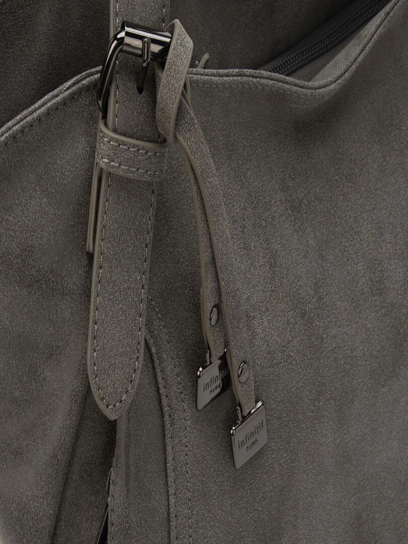 INFINITIF   SAC A MAIN CAMOMILLE   Gris