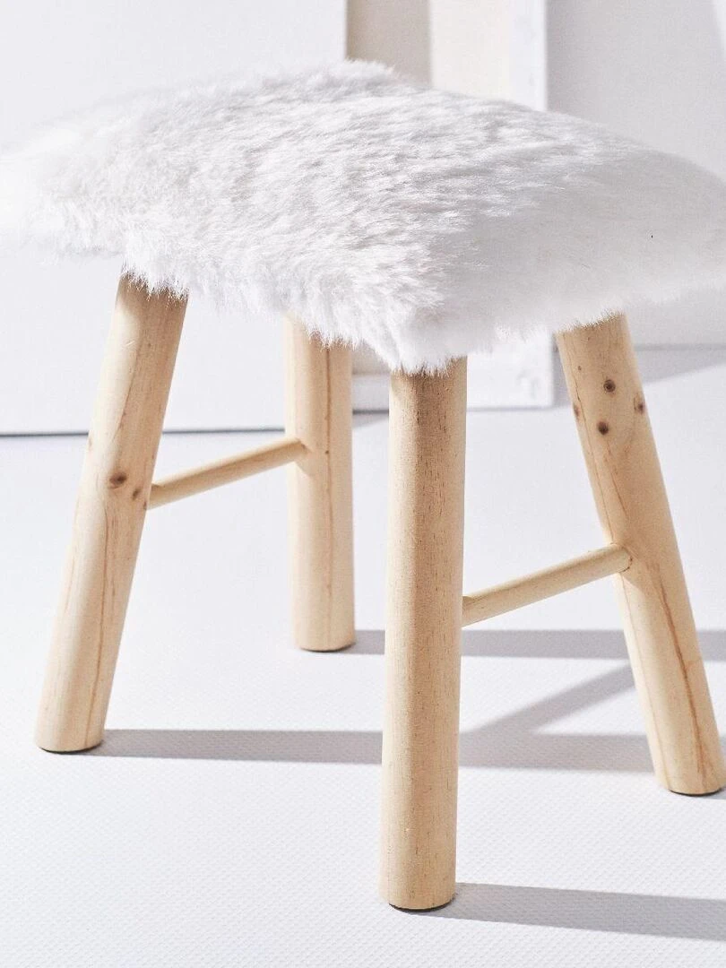 Tabouret 'MOUNTAIN' 'TODAY'   Blanc