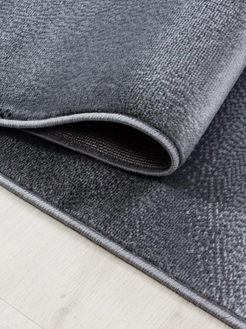 Tapis salon SUPUR OEKO TEX® Noir