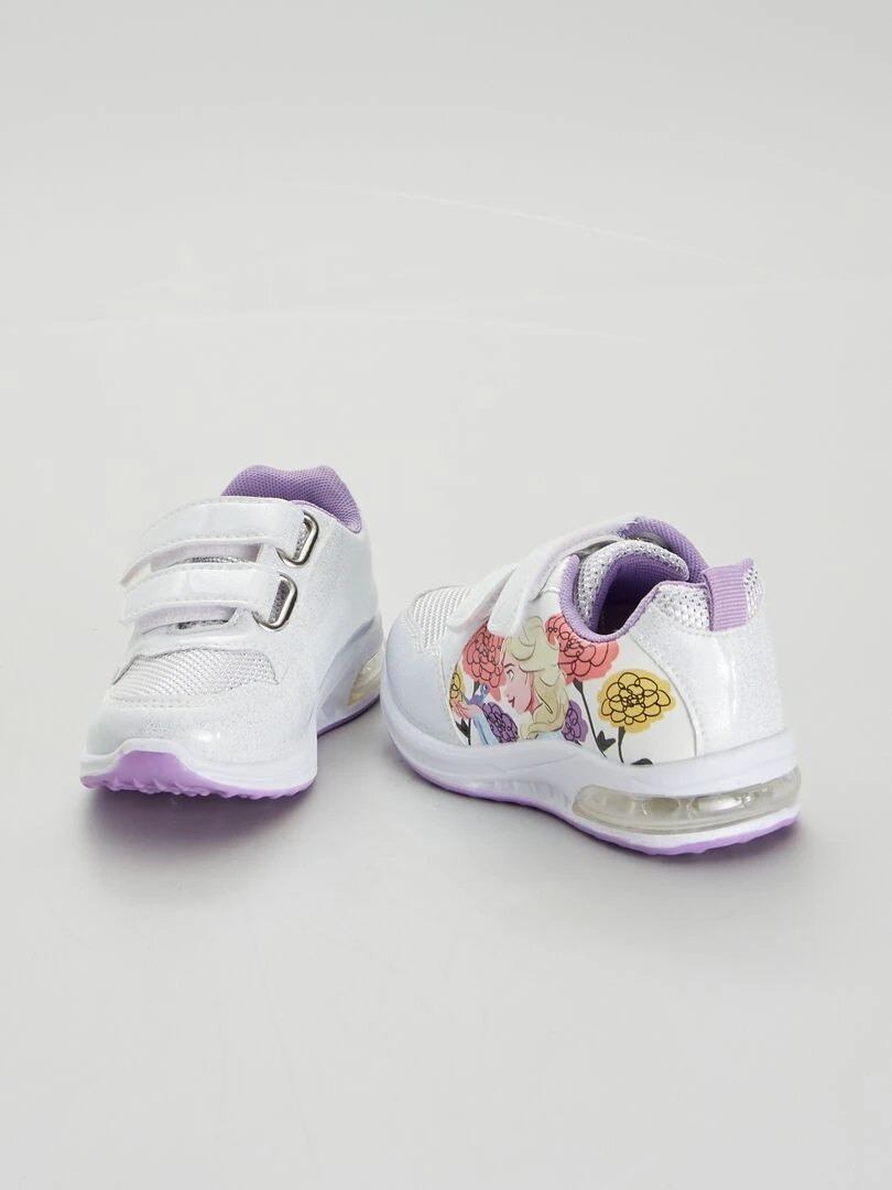 Baskets 'Reine des Neiges'   Blanc/violet