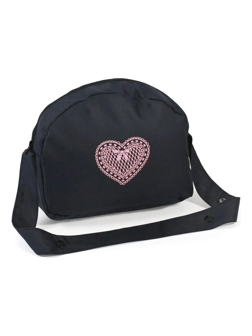 Sac à langer pour poussettes de poupées Mélange anthracite bleu foncé rose N/A