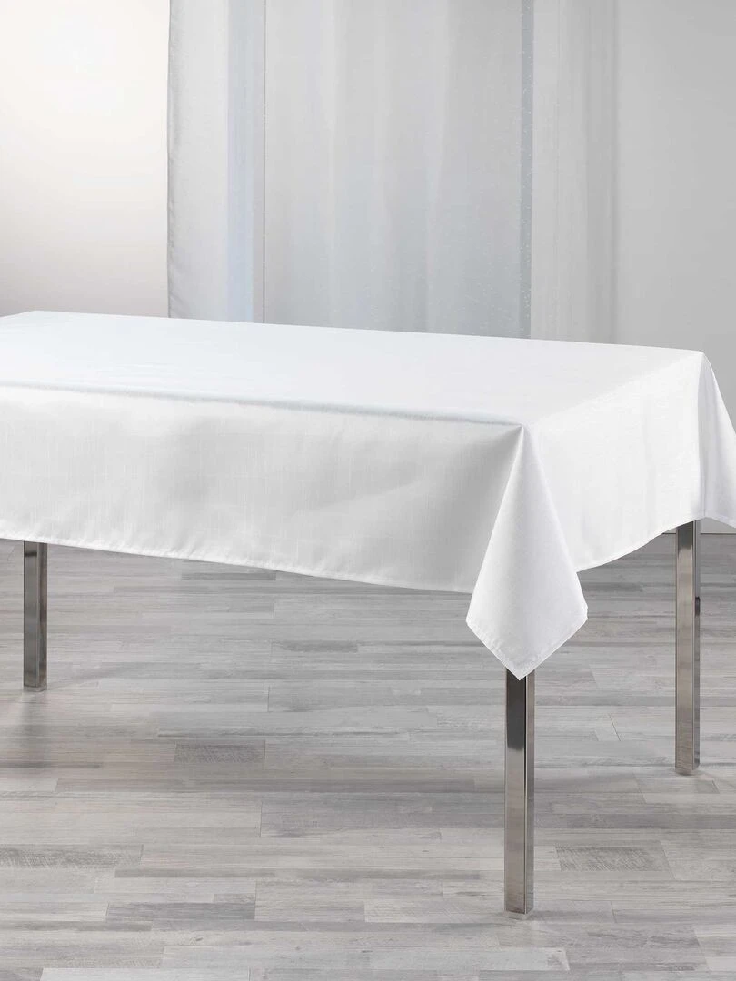 Nappe shantung Collection Shana Blanc