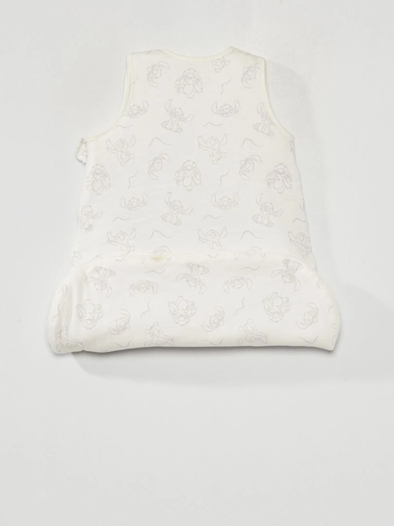 Gigoteuse ouatinée avec manches longues   Blanc