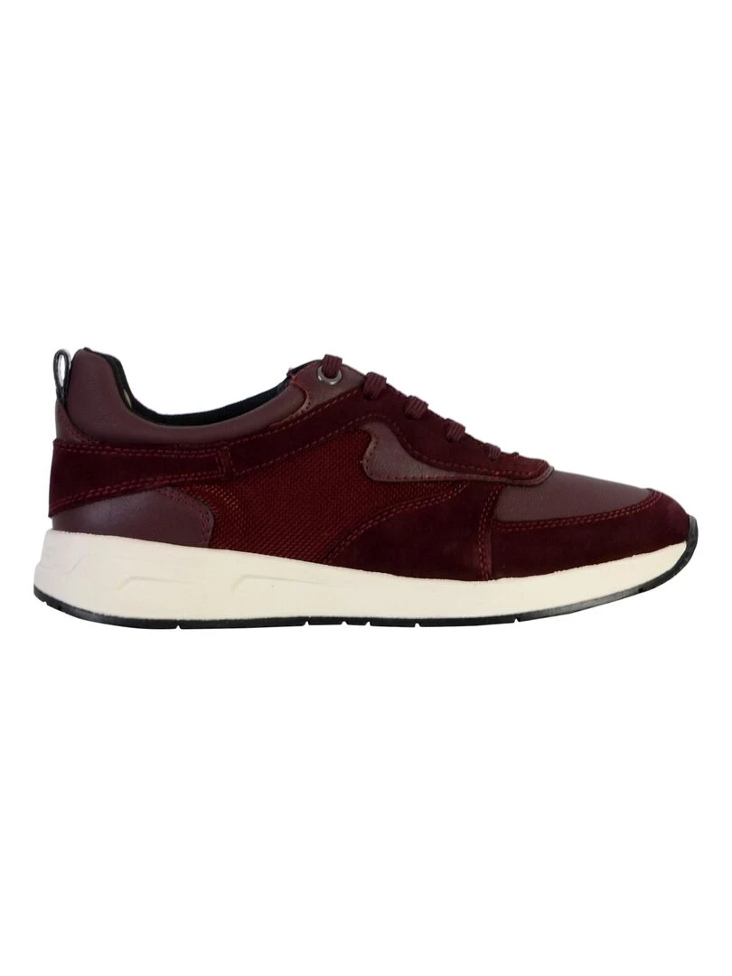 Basket Cuir Geox Bulmya* Rouge