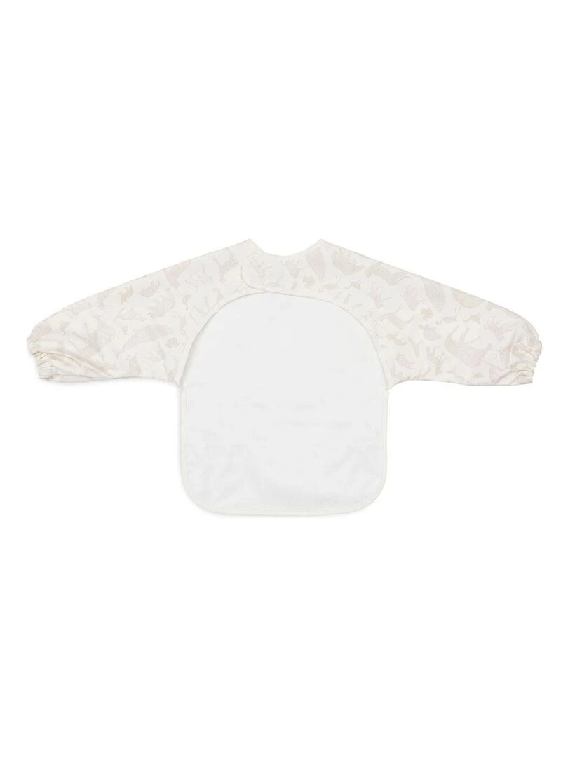 Bavoir à manches imperméable Animals Nougat   Beige