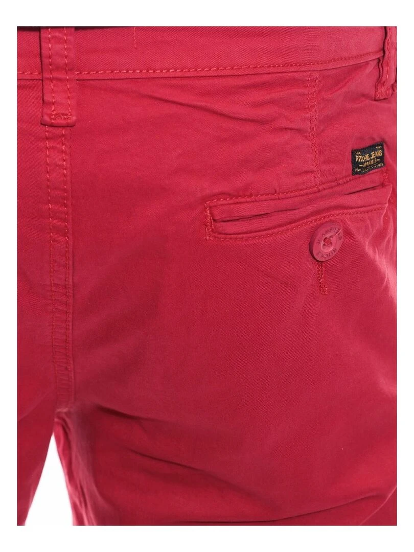 Bermuda chino BOLTON Rouge