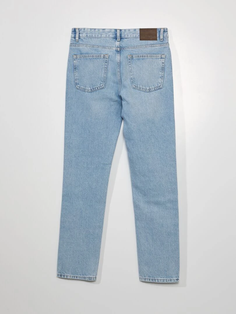 Jean droit   L32   Bleu