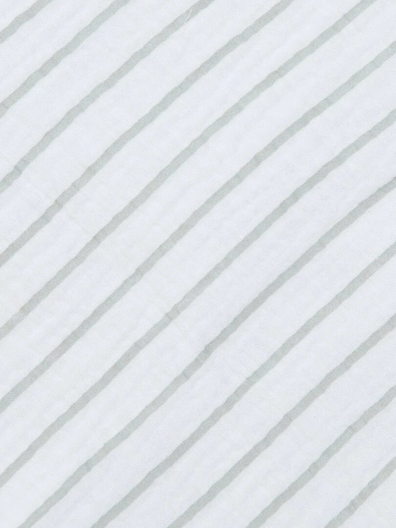 Lange en gaze de coton   Gris