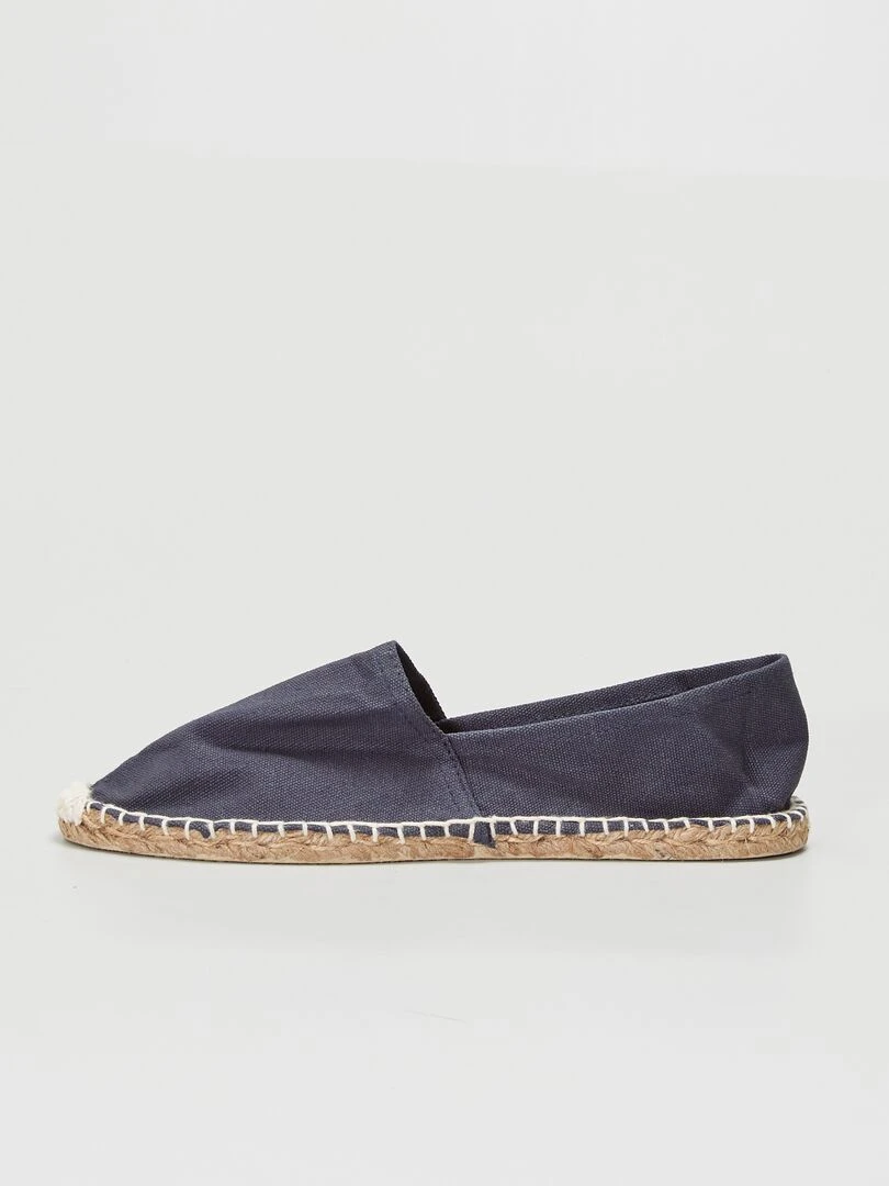 Espadrilles en toile   Bleu