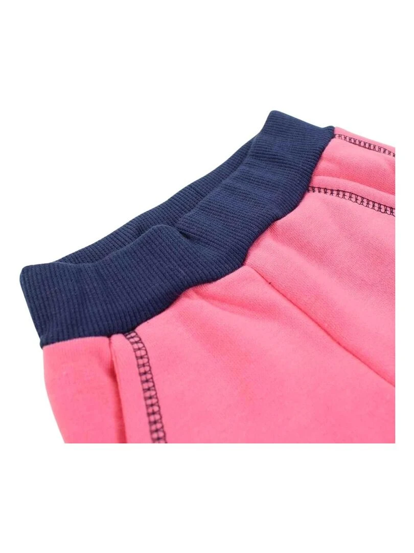 Lee Cooper   Ensemble ​​Sweat pantalon bébé fille Imprimé Lee Cooper   Rose