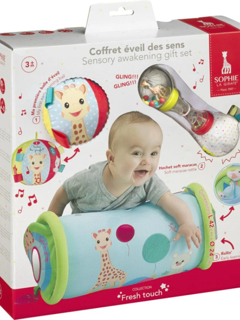 Coffret éveil des sens Sophie la girafe Fresh Touch N/A