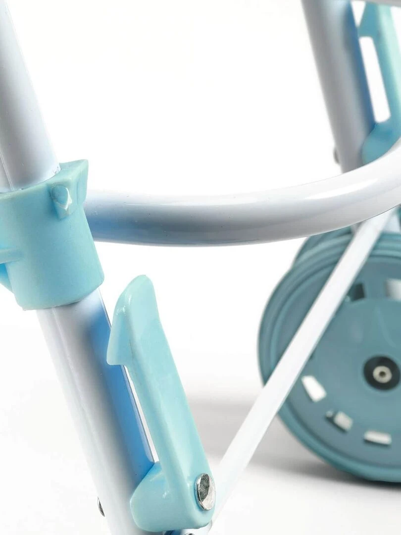 Accessoire pour poupon Poméa : Poussette métal 44 cm   N/A