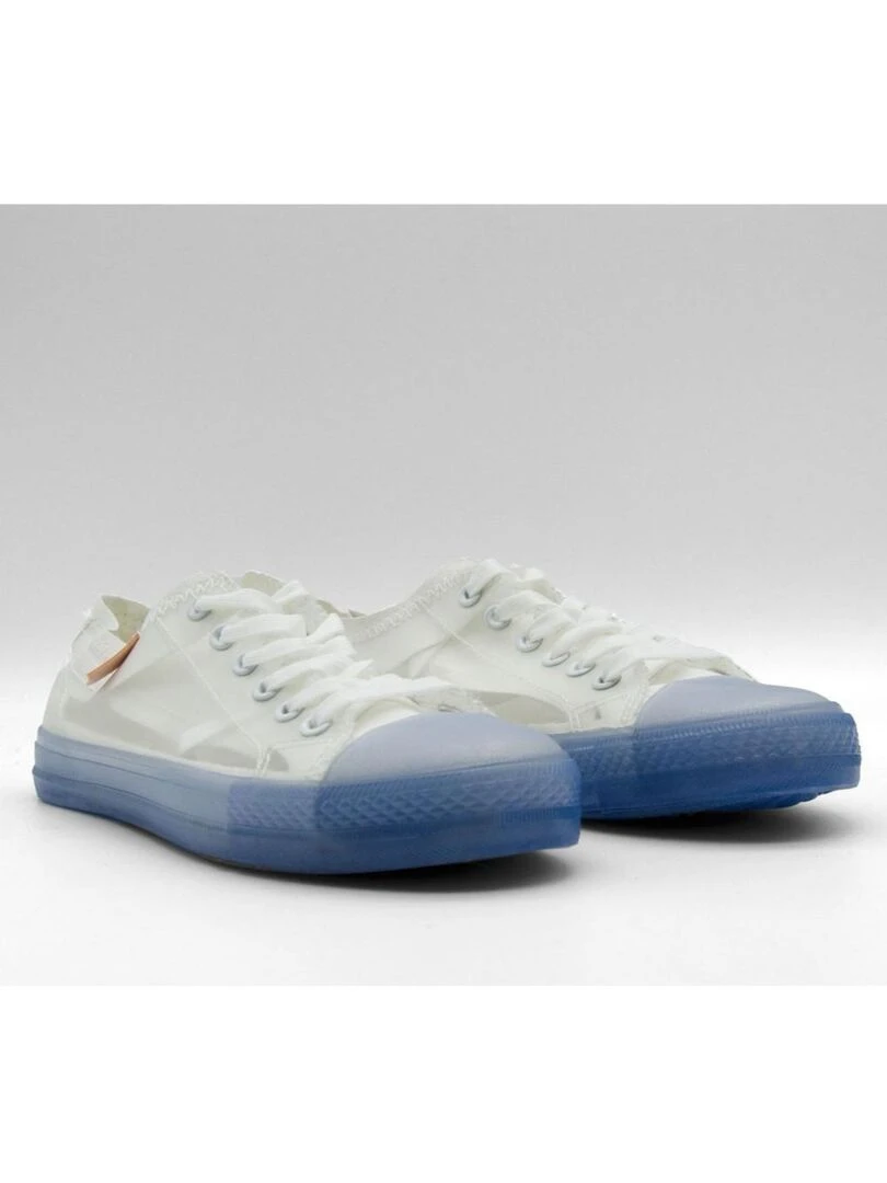 Baskets basses transparentes Kebello   Bleu