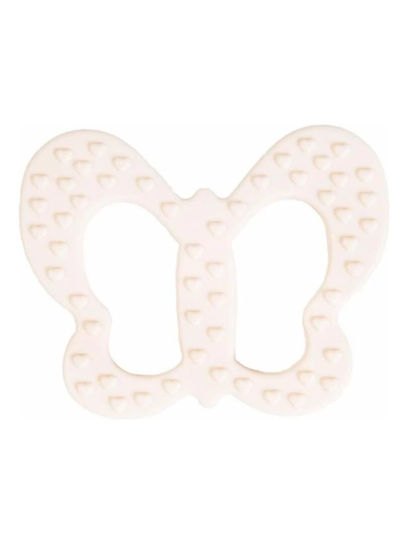 Jouet de Dentition Non Toxique Papillon Blanc