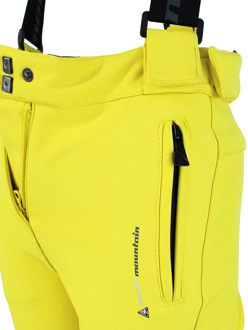 Pantalon de ski fille FASHELL   PEAK MOUNTAIN   Jaune