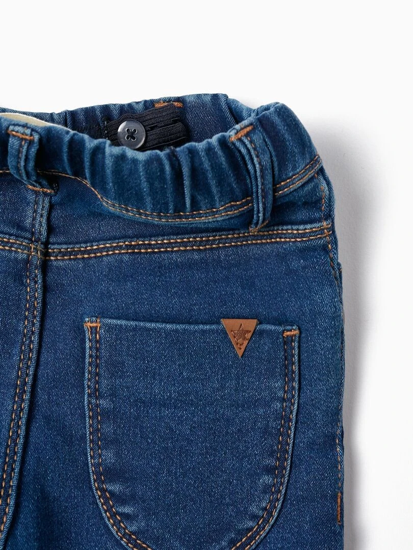 Jegging en Coton Fille  READY PLAYER   Bleu