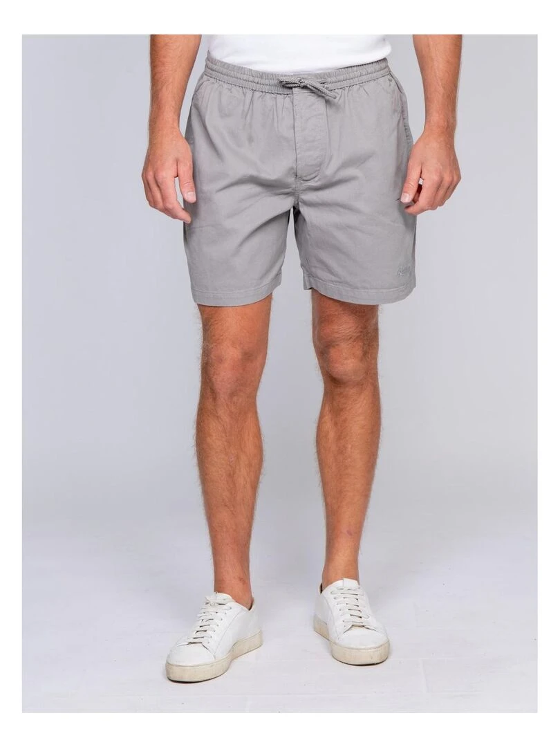 SHORT CASSIS Gris clair