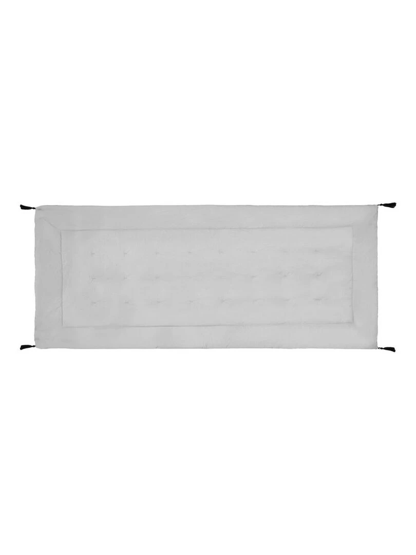 Édredon velours 80x180 Dash   Blanc