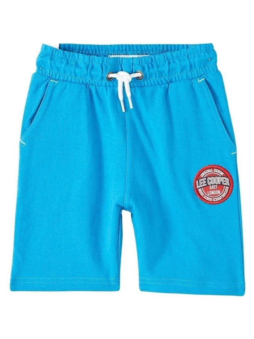 Lee Cooper Bermuda garçon imprimé logo Bleu ciel