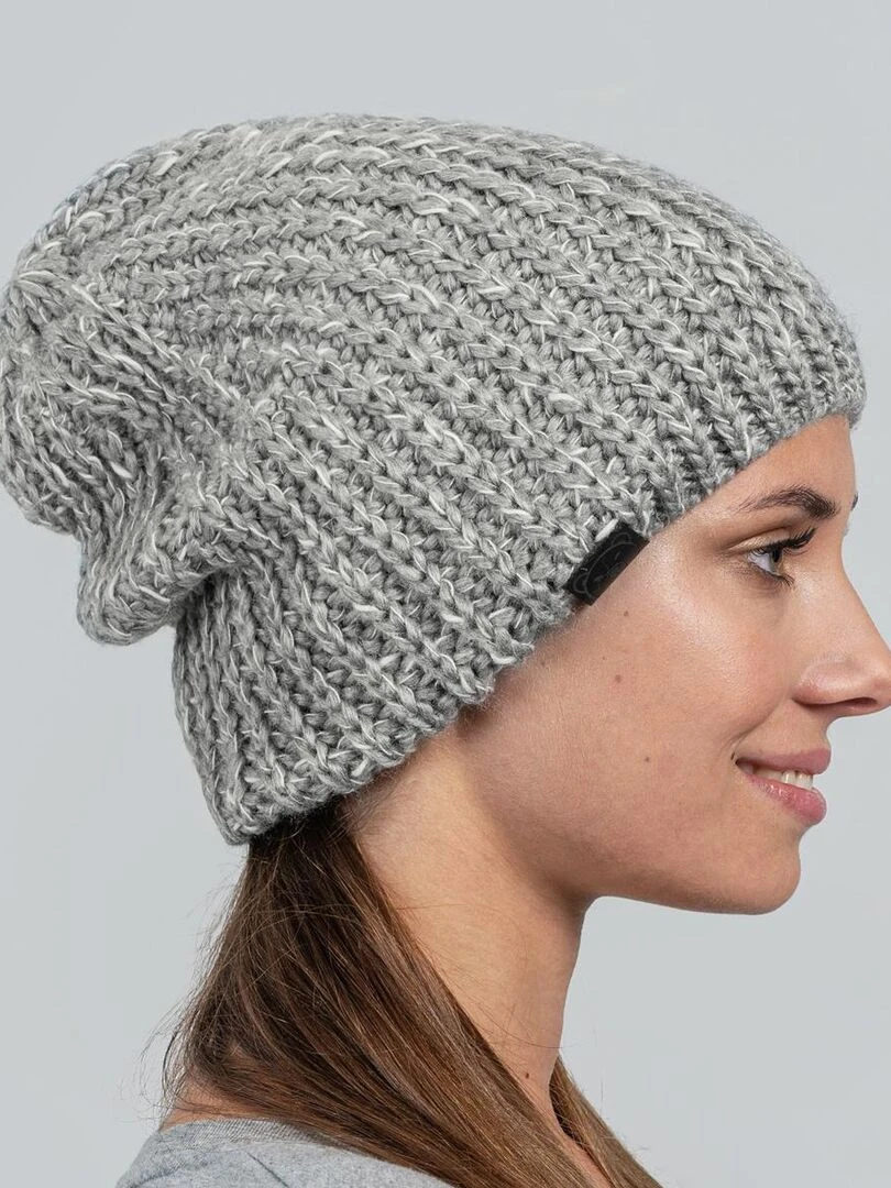 Bonnet Tricot Cabra Gris