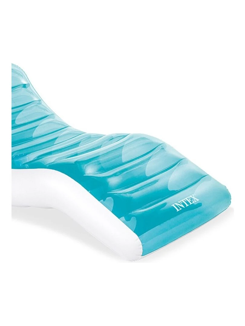 Fauteuil lounge piscine gonflable Lagon   Bleu