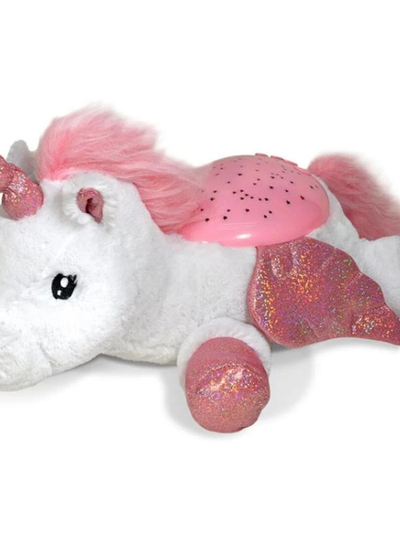 Veilleuse peluche copain licorne Rose