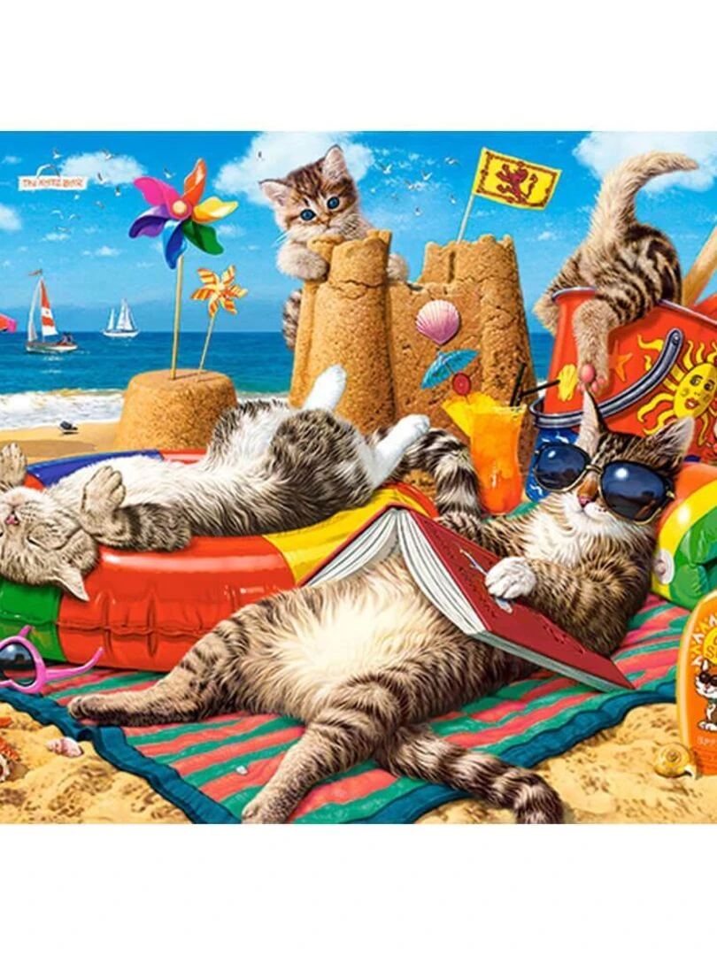 Puzzle 300 pièces : Ambiance estivale N/A