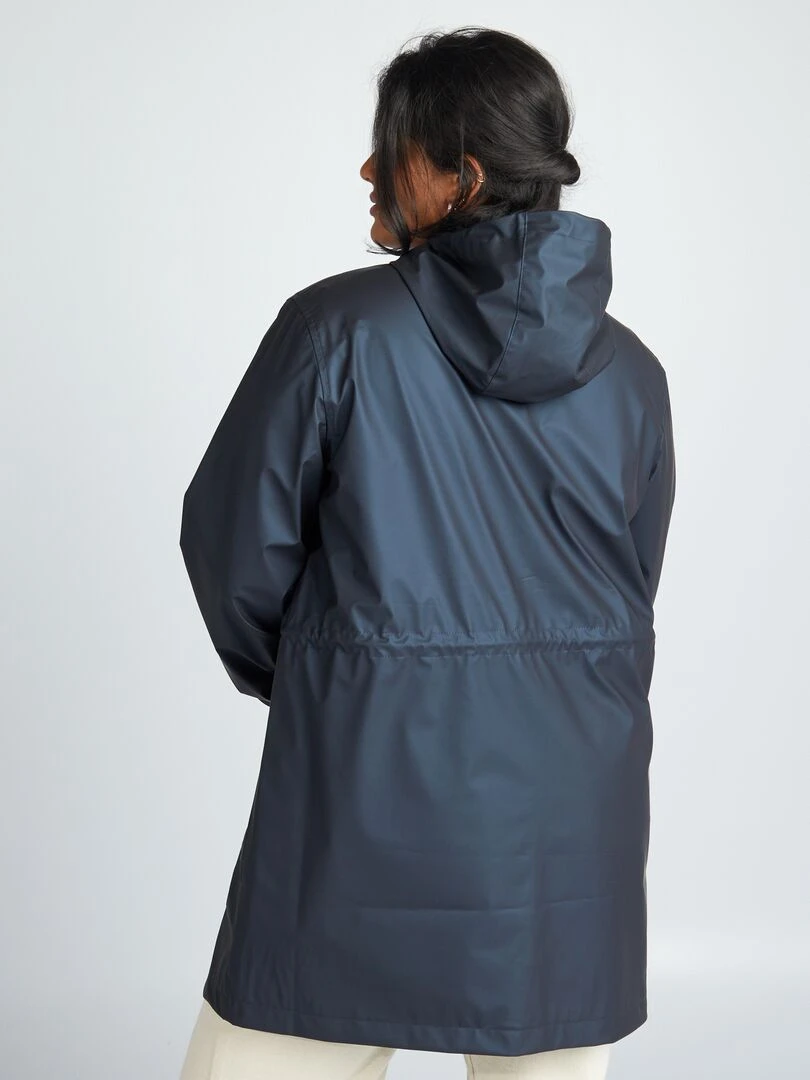 Parka à capuche   Marine