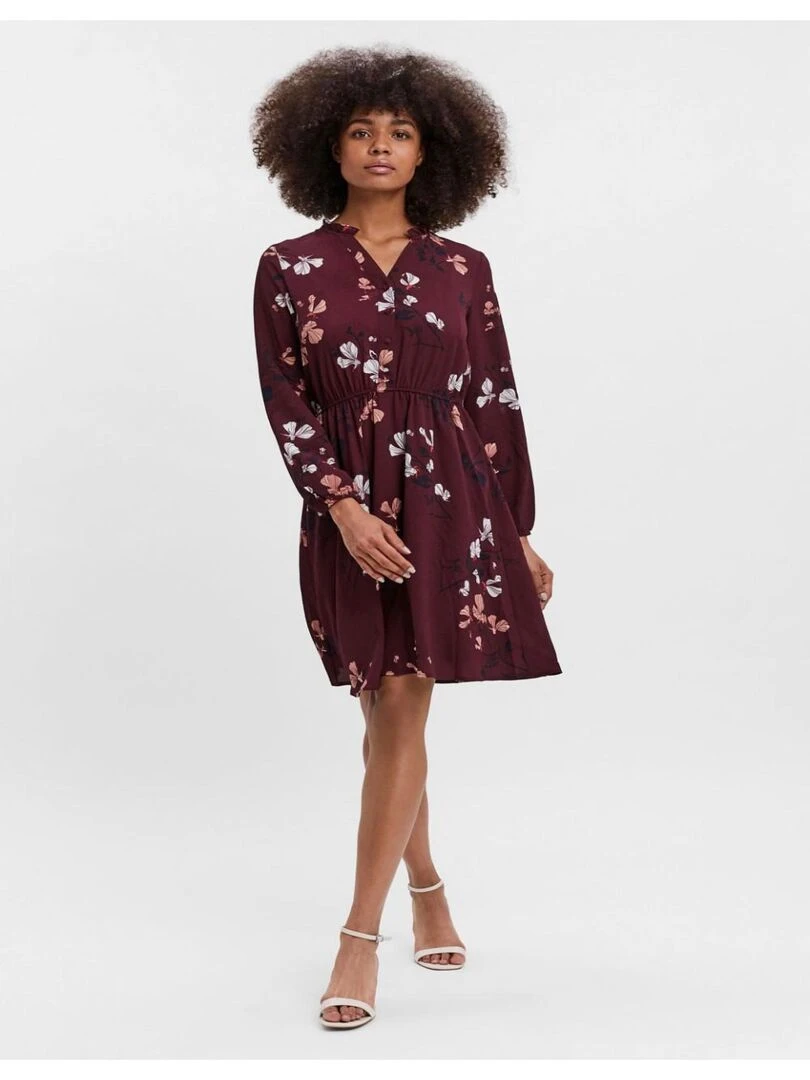 Robe courtes Vero Moda Bordeaux