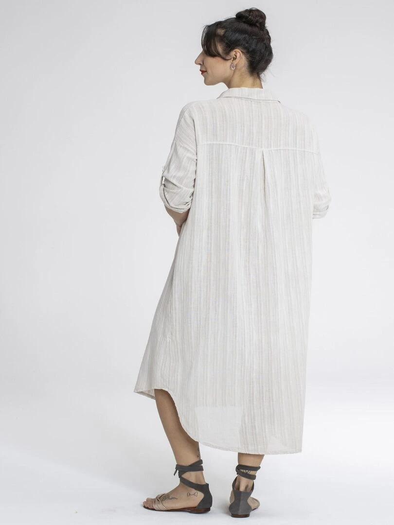 Robes chemise ROMANE   Gérard Pasquier   Beige